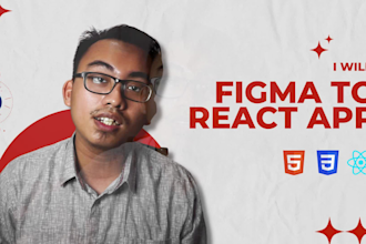 convert figma to html or reactjs or gatsbyjs