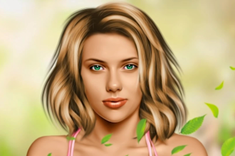 draw realistic cartoon portrait of you
