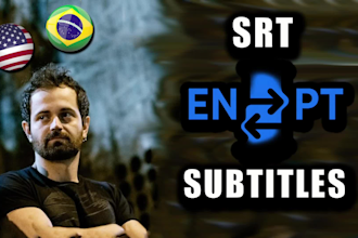 create english to portuguese and portuguese to english subtitles srt