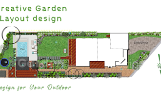 be your garden designer to create a unique and functional garden layout for you