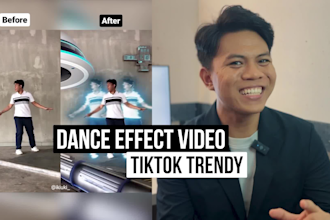 editing viral tiktok dance videos for engagement