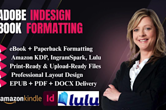indesign book formatting publish christian book paperback amazon KDP workbook