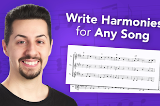 write beautiful harmonies for any song