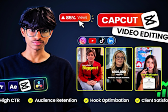 do capcut video editing for tiktok, instagram reels and talking head videos