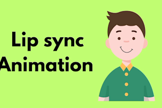 create lip sync animation of any character