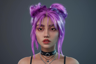 sculpt 3d model 3d character modeling 3d game character 3d printing 3d animation