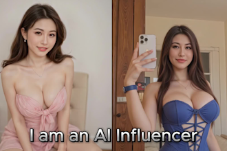 train lora and creat ai influencer for instagram