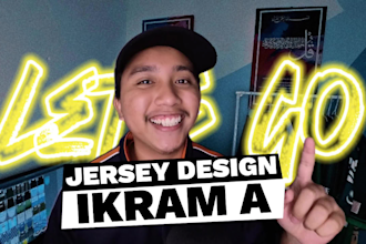 create bold and vibrant sports and esports jersey designs