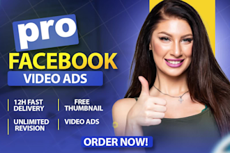 create facebook video ads for dropshipping products
