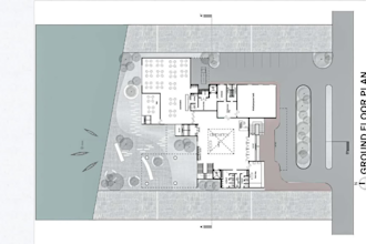 render architectural plan, elevation section in photoshop