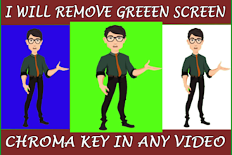 remove green screen and chroma key in any video