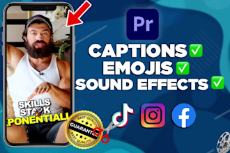 edit instagram, tiktok reels videos