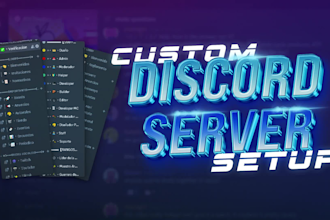 make a custom discord server just for you