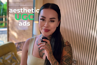 create aesthetic ugc for social ads
