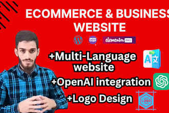 design ecommerce wordpress website, woocommerce online store, business webdesign