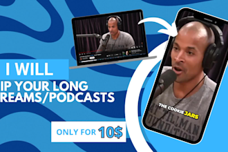 clip your streams, podcasts and videos to short form content