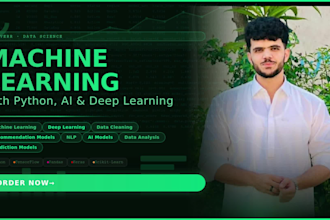 develop a custom ml model using python