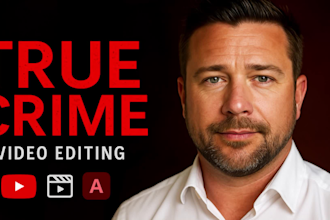 make viral true crime video, youtube video editing, documentary, tiktok viral