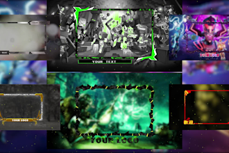 create custom animated webcam frame alert in 1 day