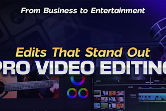 edit youtube videos, vlogs, reels and gaming clips