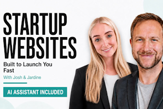 develop a startup or tech website