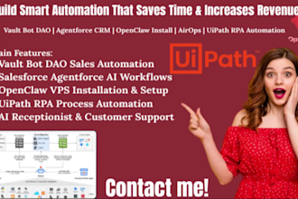 do vault bot dao sales agentforce, install openclaw airops uipath rpa automation