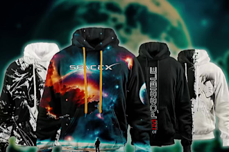 design full sublimation tshirt and hoodie designes