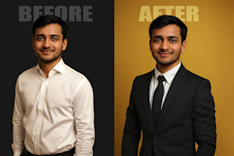 business portrait, headshot, or beauty skin image retouching