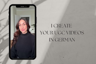 create ugc videos in german
