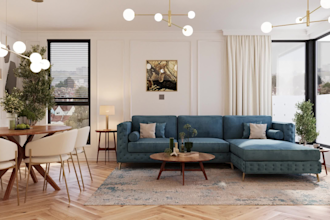 design your living room, kitchen, bedroom, home office interior design