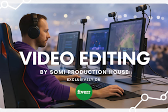 do video editing, motion graphics and promotional video ads