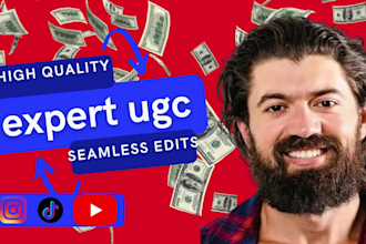 edit ugc videos with captions