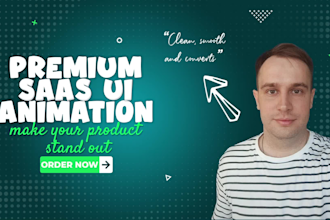 create a premium saas explainer video and software demo