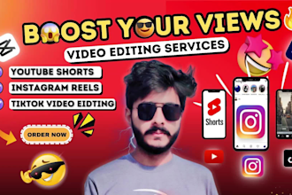 edit short form videos, youtube shorts, instagram reels with captions