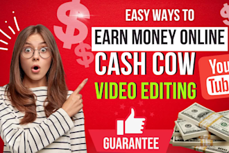 create high quality top 10 cash cow youtube video automated videos and editing