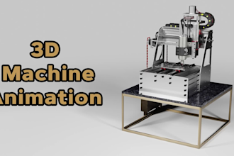 make 3d industrial product animation
