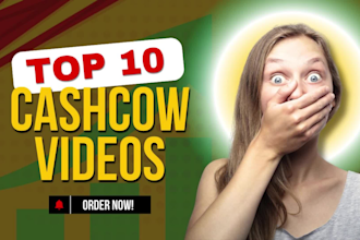 create automated cashcow youtube channel top  faceless videos