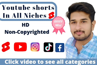 give you youtube shorts videos for monetization and instagram reels