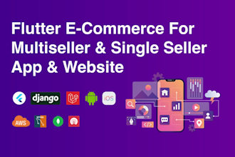 develop ecommerce app, website, marketplace that sells