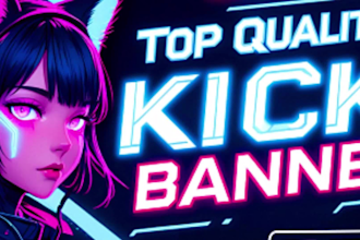 design anime banner or vtuber twitch,youtube,twitter,discord