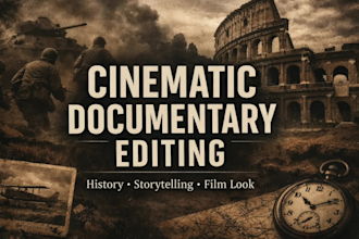 cinematic documentary history videos for youtube vox style