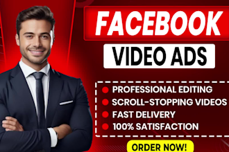 create shopify facebook video ads for dropshipping products and tiktok ads