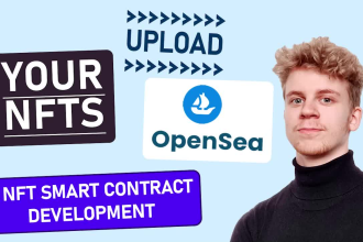 upload your nft collection to ipfs for your smart contract on opensea for reveal