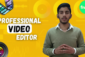 proffessionally edit your any raw video