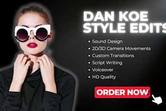 create dan koe style motion graphics video for tiktok, ig