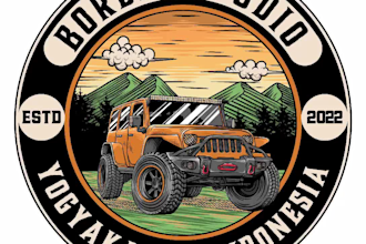 create vintage logo design automotive, car, vehicle bussines