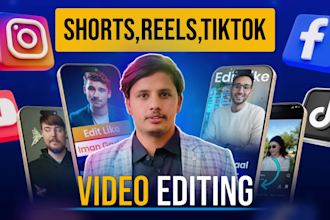 do youtube shorts, instagram and tiktok reels editing