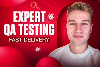 test and QA your website or app for bugs and usability