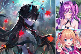 draw your anime, fanart, sketch, furry art, fursona, anthro nsfw illustration