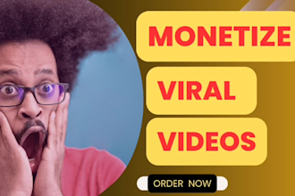 give you monetize viral videos of facebook and youtube
